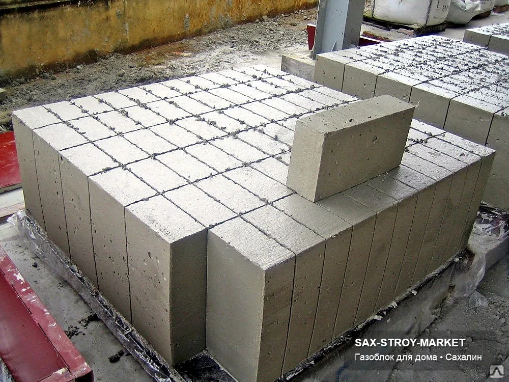 газоблоки — кладка из газобетона для Сахалинской области, ракурс 12