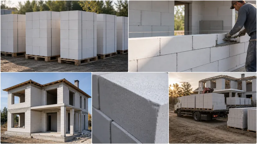 газоблоки — кладка из газобетона для Сахалинской области, ракурс 48