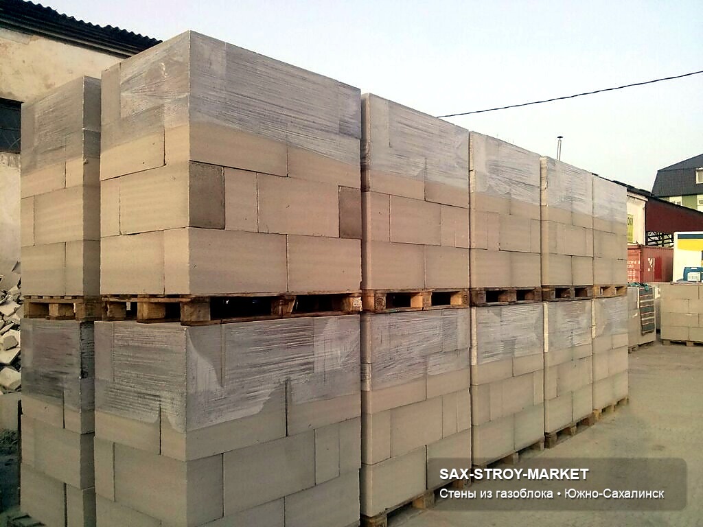 газоблоки — кладка из газобетона для Сахалинской области, ракурс 72