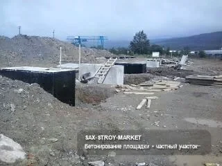 бетонные работы — армирование бетонной конструкции для Сахалинской области, рабочий ракурс 57