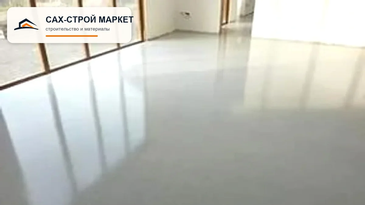 бетонные работы — готовая бетонная плоскость для Сахалинской области, рабочий ракурс 159