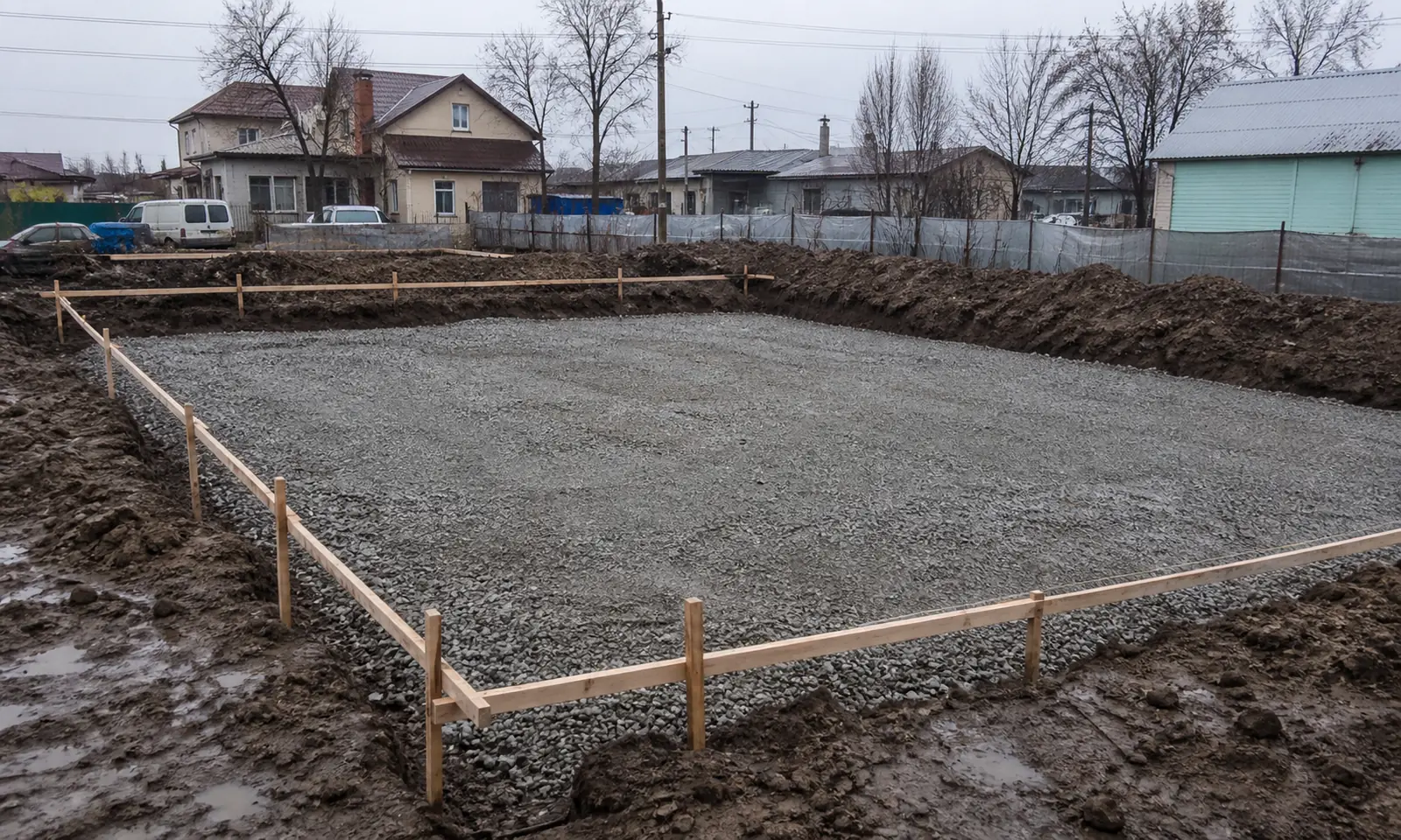 Нижний конструктив дома для загородного дома: влажность грунта, сезонность работ и запас для дальнейших работ.