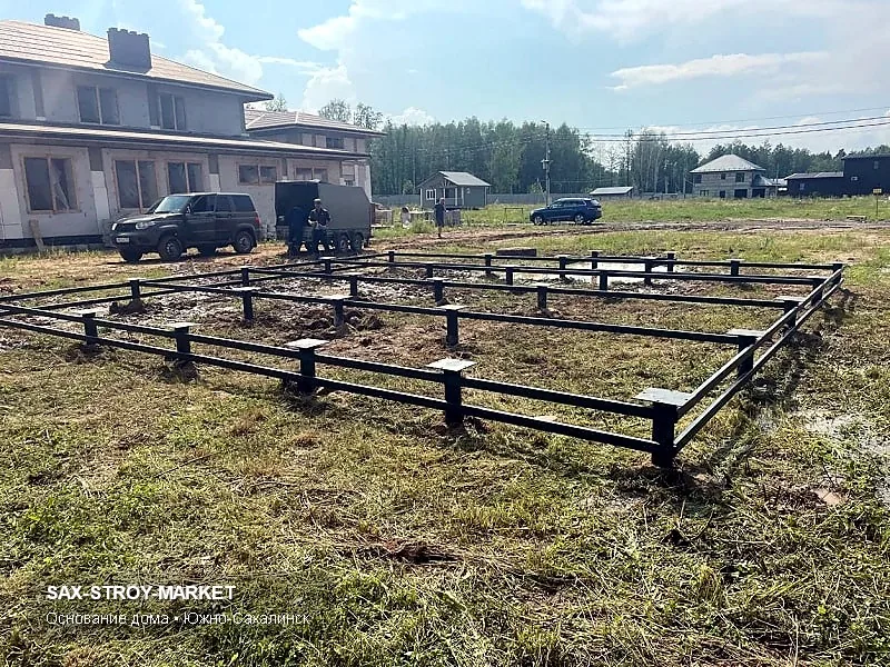 Основание на грунте на Сахалине: подъезд техники, связь с участком и место для следующего слоя.