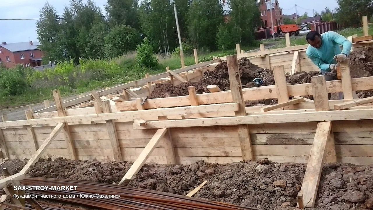 Контур будущего дома под будущую постройку: подъезд техники, запас по уровню и привязка к рельефу участка.