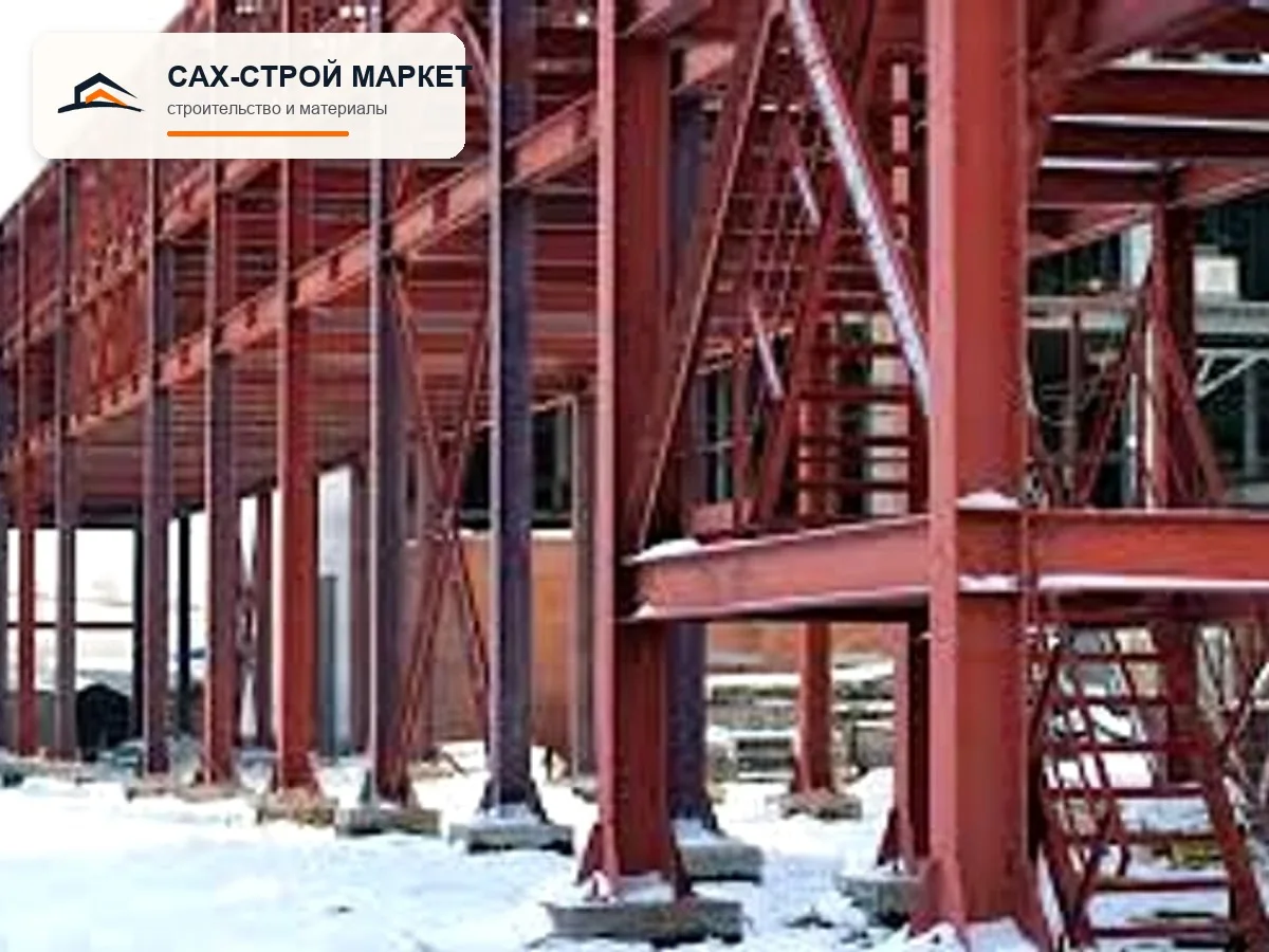 капстроительство — строительная площадка для условий Сахалина, рабочий ракурс 205