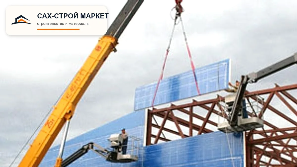 капстроительство — строительная площадка для условий Сахалина, рабочий ракурс 232