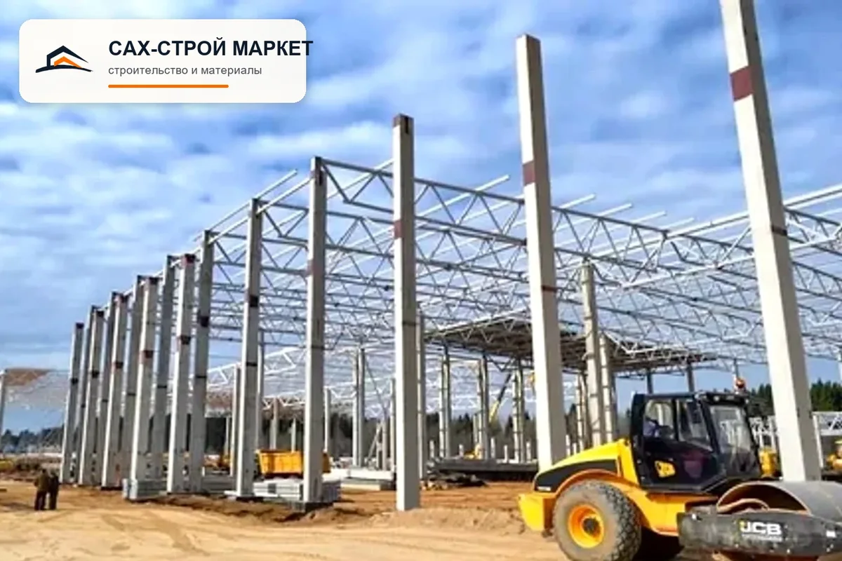 капстроительство — строительная площадка для условий Сахалина, рабочий ракурс 268