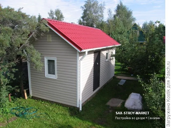 каркас компактной постройки по Сахалинской области, фото 6