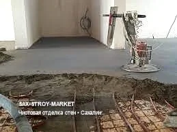 отделочные работы — укладка ламината с подрезкой у стены для условий Сахалина, рабочий ракурс 4