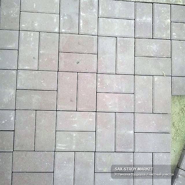 Бордюры и благоустройство участка: фото монтажа и готового результата — Южно-Сахалинск, Сах-Строй-Маркет