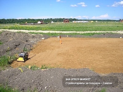 Устройство фундамента: основание под дом, фундамент для частного дома — Южно-Сахалинск, Сах-Строй-Маркет