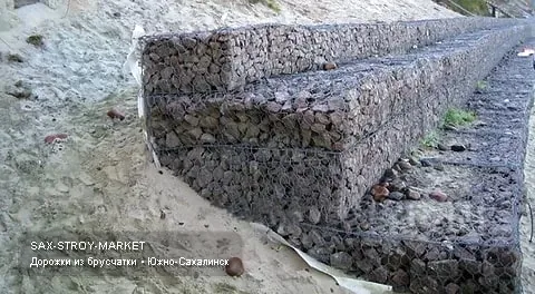 Благоустройство участка: дорожки, площадки и водоотвод — Южно-Сахалинск, Сах-Строй-Маркет
