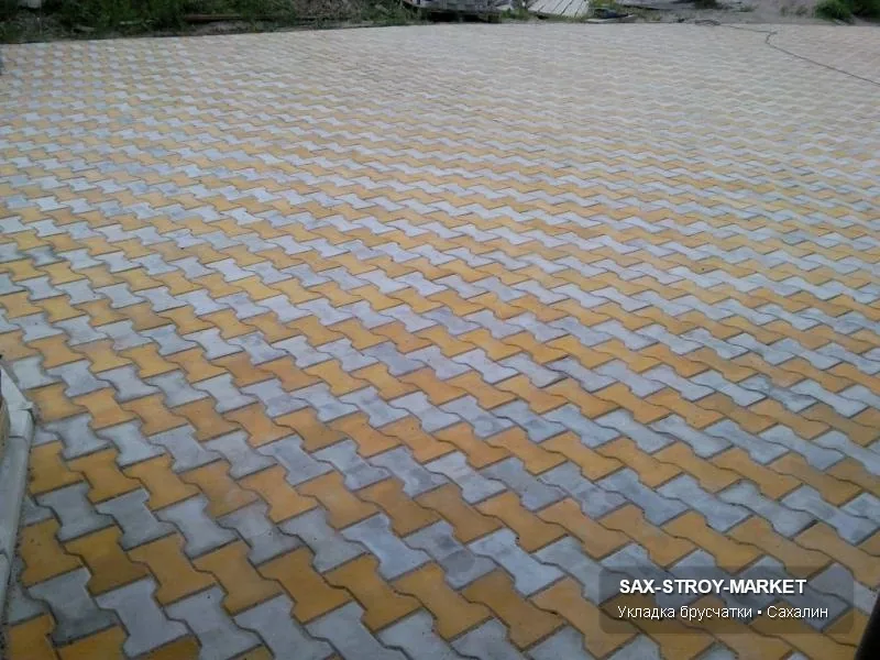 Благоустройство участка: дорожки, площадки и водоотвод — Южно-Сахалинск, Сах-Строй-Маркет