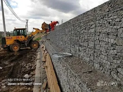 Благоустройство участка: дорожки, площадки и водоотвод — Южно-Сахалинск, Сах-Строй-Маркет