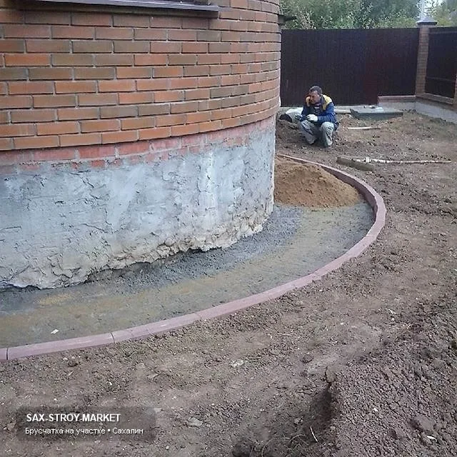 Благоустройство участка: дорожки, площадки и водоотвод — Южно-Сахалинск, Сах-Строй-Маркет
