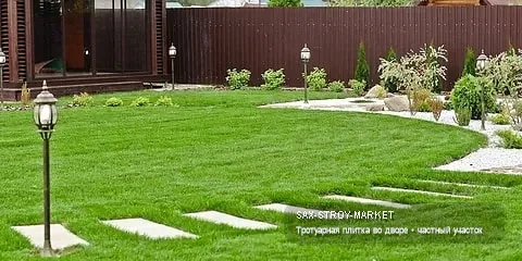Благоустройство участка: дорожки, площадки и водоотвод — Южно-Сахалинск, Сах-Строй-Маркет