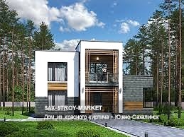 Строительство дома под ключ: частный дом, реализованный объект под ключ — Южно-Сахалинск, Сах-Строй-Маркет