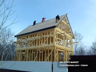 Строительство дома под ключ: частный дом, реализованный объект под ключ — Южно-Сахалинск, Сах-Строй-Маркет