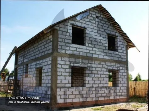 Строительство дома под ключ: частный дом, фасадные детали и участок — Южно-Сахалинск, Сах-Строй-Маркет