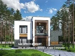 Строительство дома под ключ: частный дом, реализованный объект под ключ — Южно-Сахалинск, Сах-Строй-Маркет
