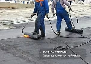 Монтаж скатной кровли: крыша частного дома, обрешётка и рабочий этап — Южно-Сахалинск, Сах-Строй-Маркет