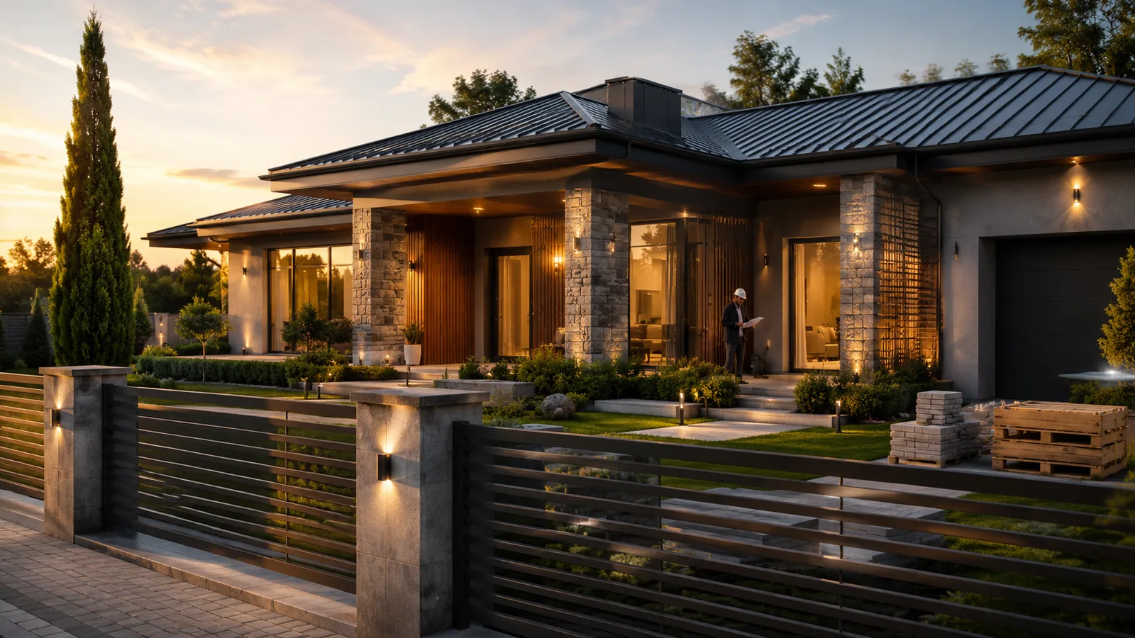 Деревянные заборы — фото работ Сах-Строй-Маркет, Южно-Сахалинск и Сахалинская область