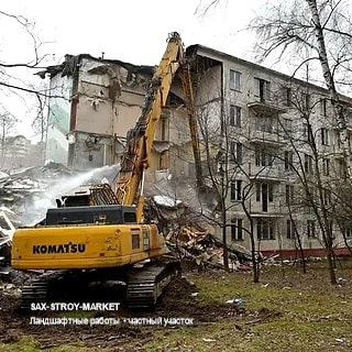 Благоустройство территории: участок у дома, оформленная зона у дома — Южно-Сахалинск, Сах-Строй-Маркет