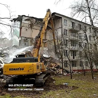 Благоустройство участка: дорожки, площадки и водоотвод — Южно-Сахалинск, Сах-Строй-Маркет